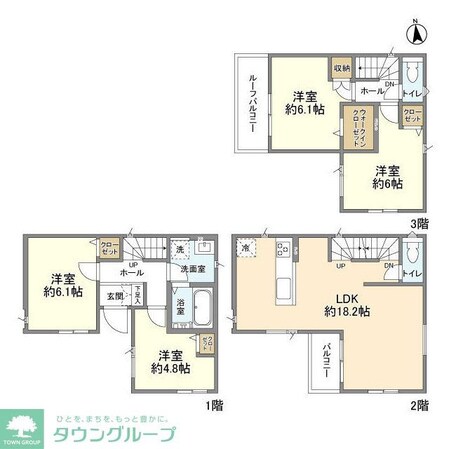 Kolet百合ヶ丘#02の物件間取画像